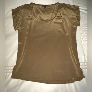 Eileen Fisher stretch Silk top Size M